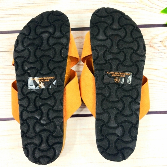 Top Moda crisscross sandals tan 6 1/2 NWT - Picture 7 of 8